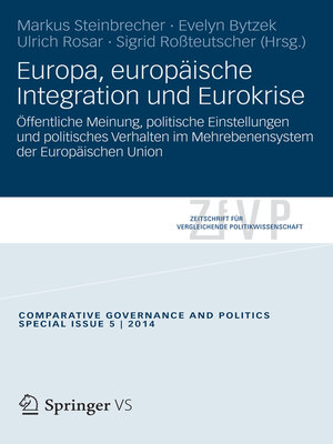 cover image of Europa, europäische Integration und Eurokrise